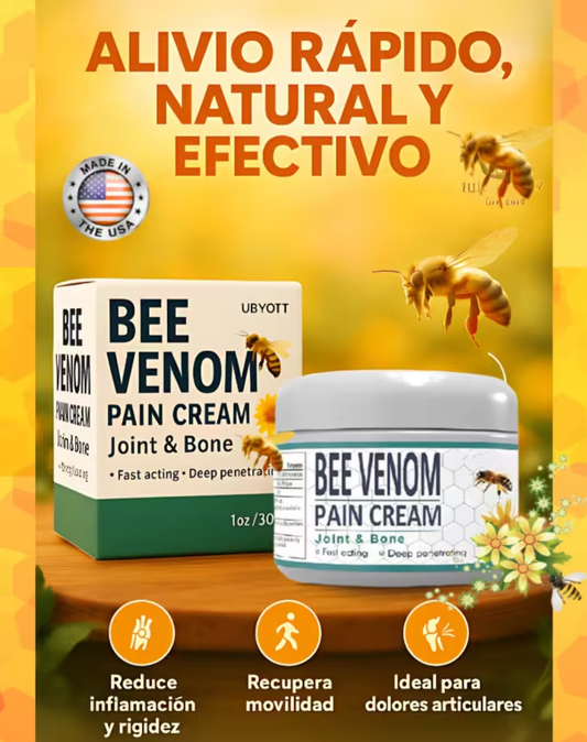 Bee Venom-Elimina las molestias articulares y recupera tu movilidad