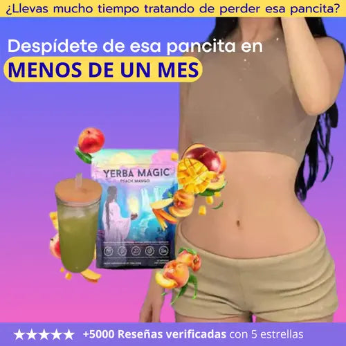 Yerba Magic® — Quema grasa y gana energía en una sola bebida.